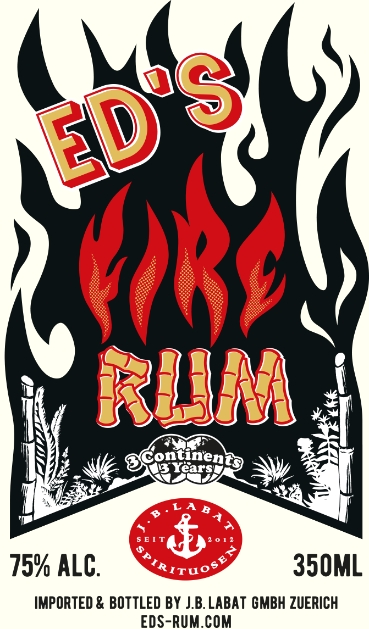 eds fire overproof rum
