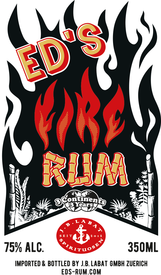 Eds Fire Overproof Rum