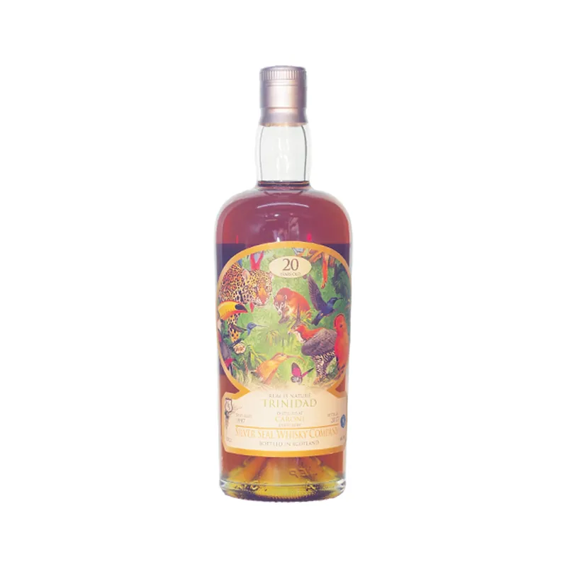 Silver Seal  Caroni 20 Year Old -RARE BOTTLE-, 64.8% 70cl