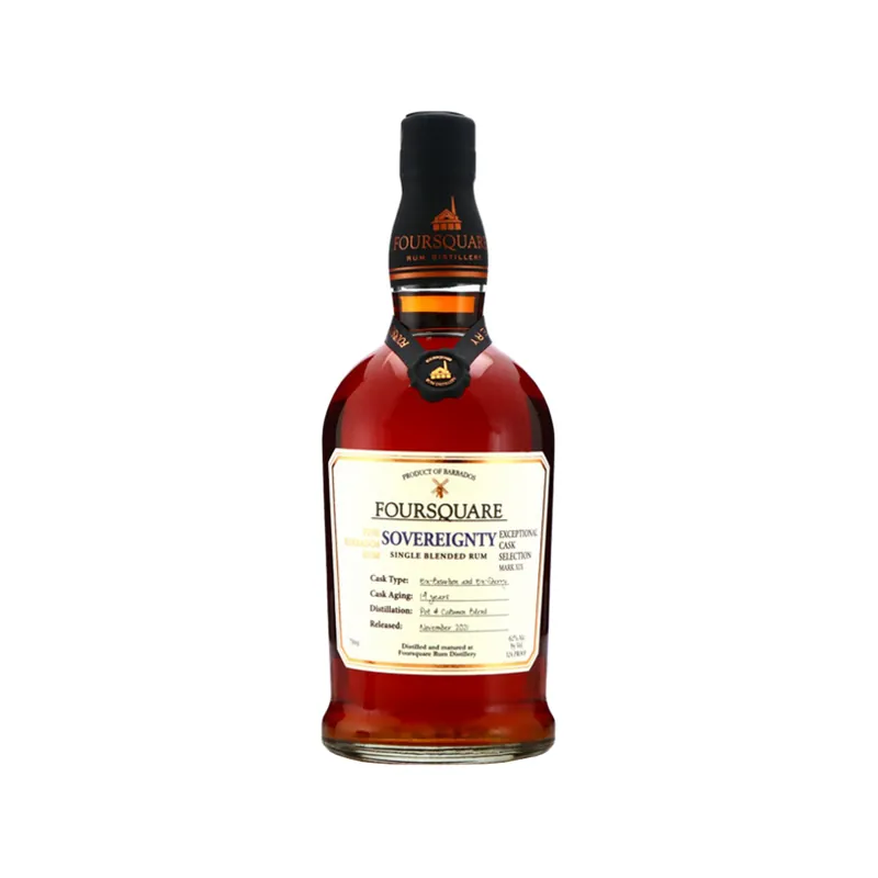 Foursquare Sovereignty 14 YO Mark XIX Exeptional Cask Selection Rum, 62% 70cl