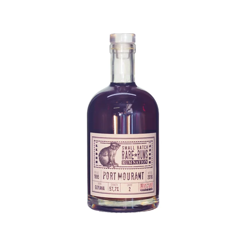 Rum Nation Rare Rums Port Mourant 21 Year Old  Demerara Rum, 57.7% 70cl