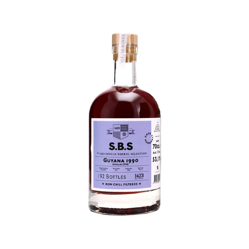 S.B.S.  Guyana 31 Year Old Uitvlugt (Port Mourant), 53.1% 70cl