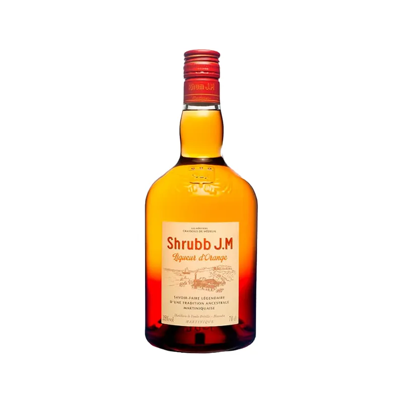 Rhum J.M Shrubb Rum Bitterorangen-Likör, 35% 70cl