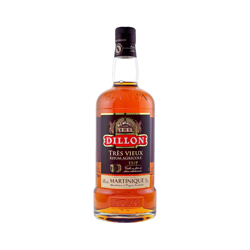Dillon  V.S.O.P. Très Vieux Rhum Agricole, 43% 70cl