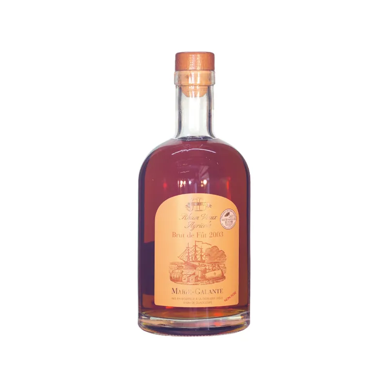 Bielle  VX 2003 Marie Galante Brut De Fût Rhum Agricole, 53.9% 70cl