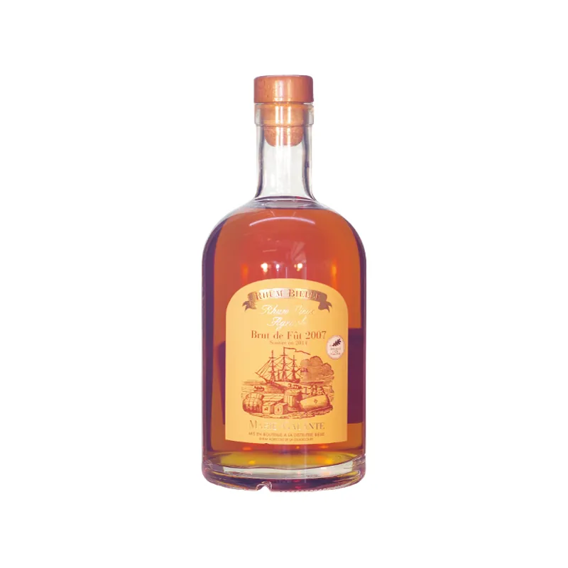 Bielle VX 2007 Marie Galante Brut De Fût  7 Ans Rhum Agricole, 57.3% 70cl