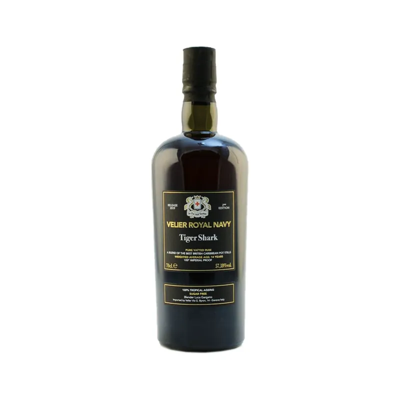 Velier Royal Navy Tiger Shark Rum, 57.18% 70cl