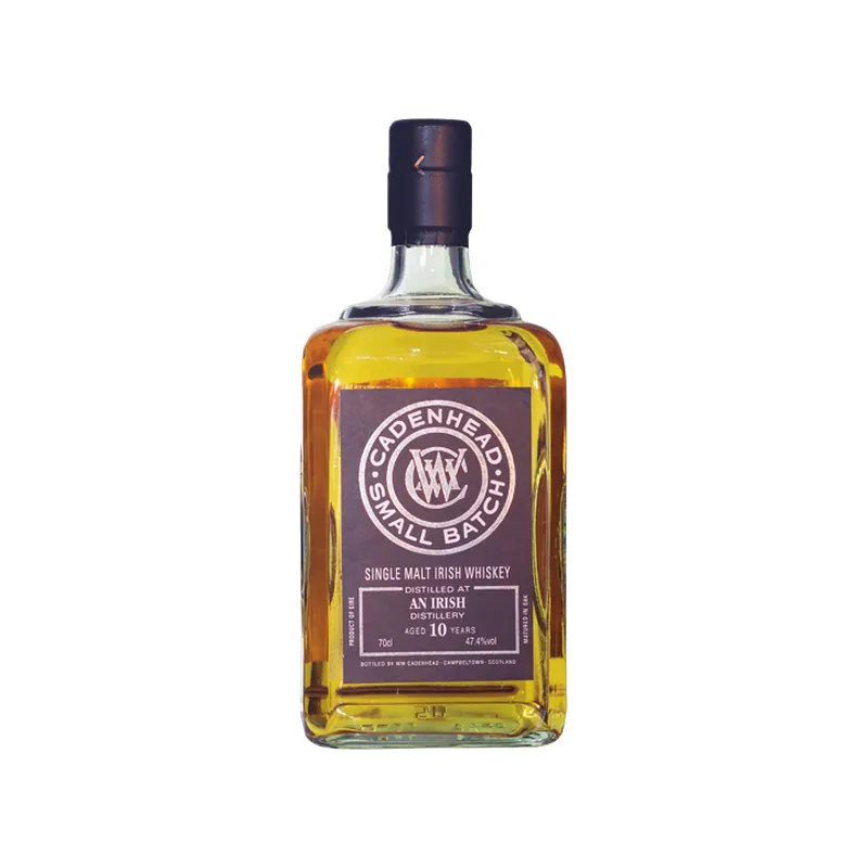 Cadenhead's An Irish 10 Year  Single Malt Irish Whiskey, 47.4% 70cl