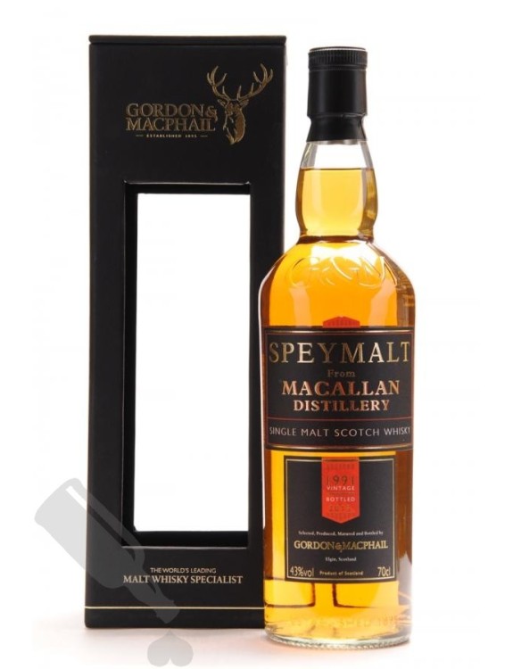Gordon & MacPhail Macallan  Speymalt 1991 - 2013, 43% 70cl