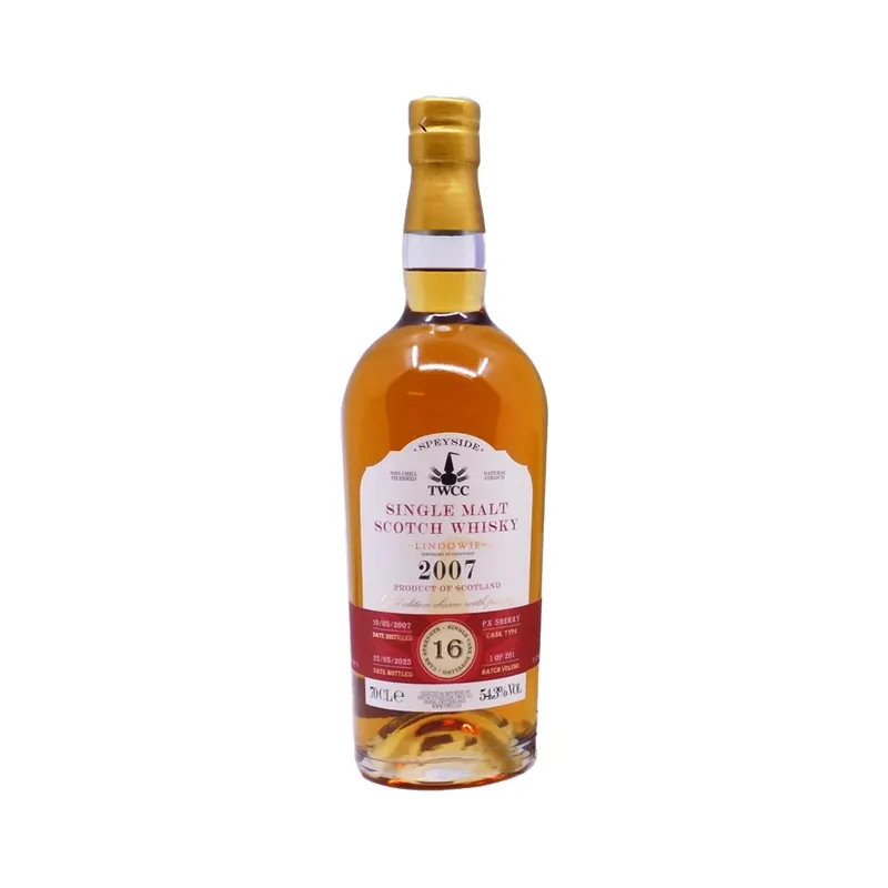 The Whisky Cask Company Lindowie (Linkwood) 16 Year Old Single Malt, 54.6% 70cl