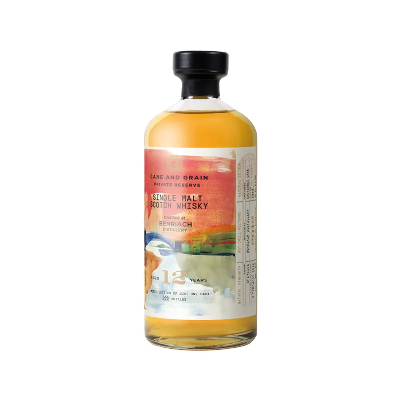 Cane & Grain Private Reserve BenRiach 12 Year Old Single Malt, 59.3% 70cl