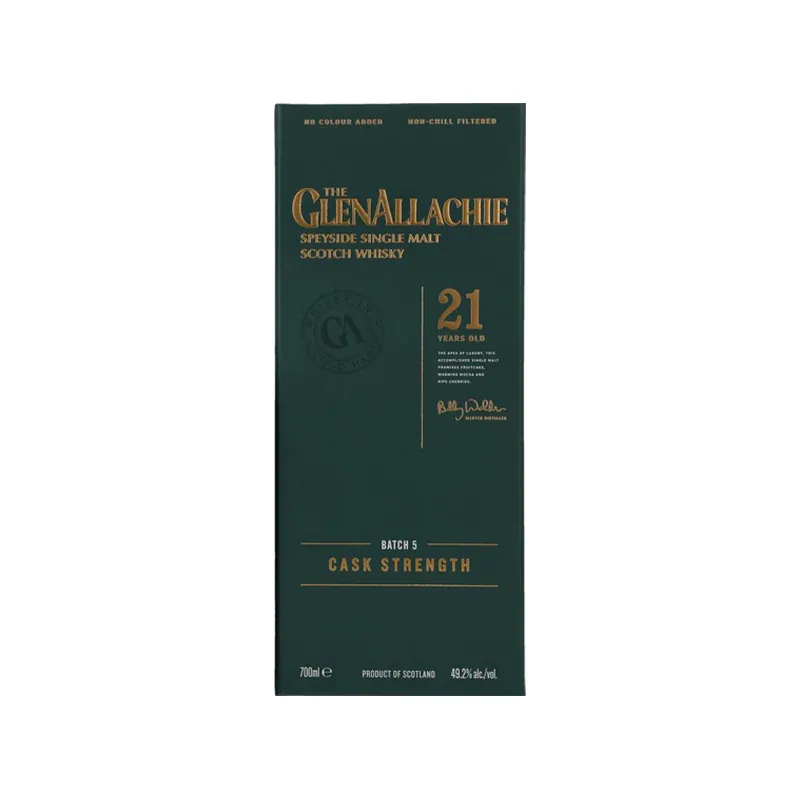 GlenAllachie  21 Year Old Batch 5 Cask Strength , 49.2% 70cl