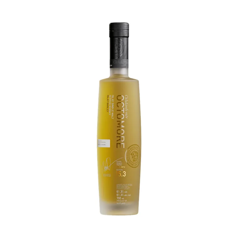 Octomore 15.3 Islay Barley 307.2 ppm Single Malt, 61.4% 70cl