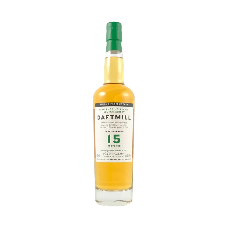 Daftmill  15 Year Old Single Malt, 55.7% 70cl
