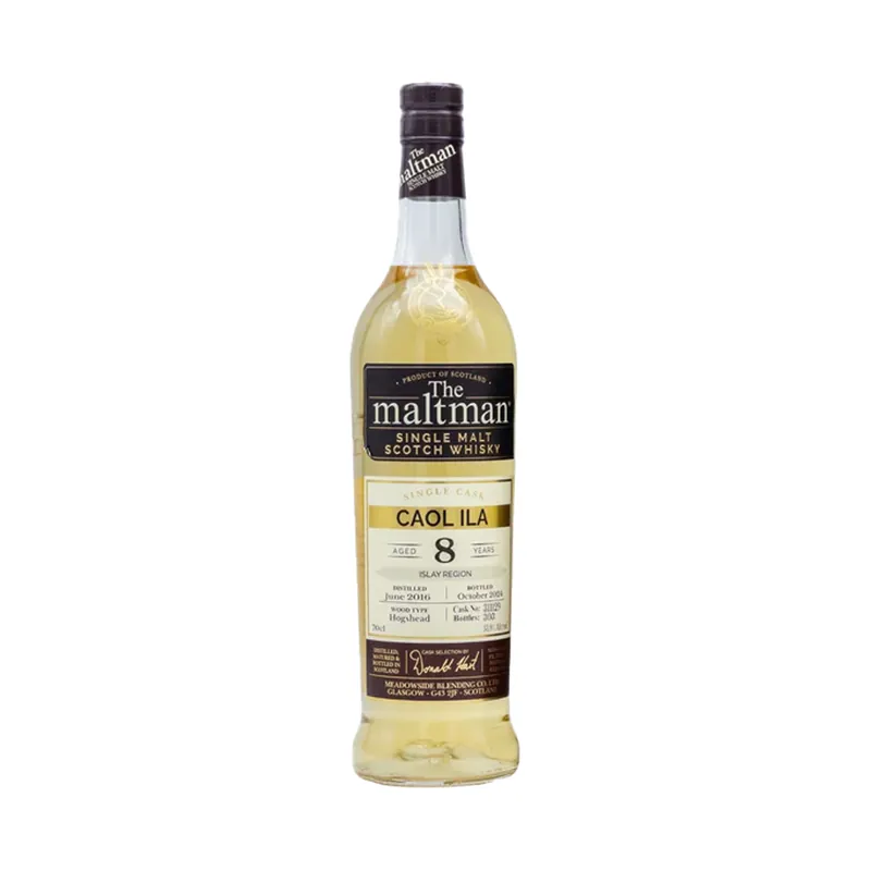 The Maltman Caol Ila 8 Year Old Single Cask, 53.9% 70cl