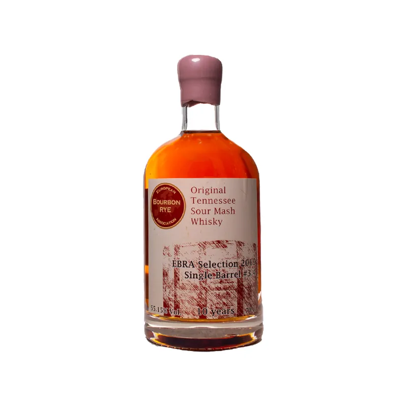 EBRA Selection 2019 3.4 Tenessee Sour Mash 10 Year Old 3 YearsDouble Oak, 55.15% 70cl