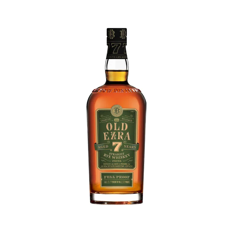 Old Ezra Brooks 7 Year Old Barrel Strength  Rye 7, 57% 70cl