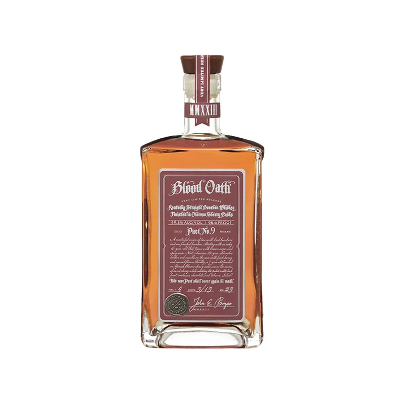 Blood Oath  Pact No. 9 Bourbon, 49.3% 75cl
