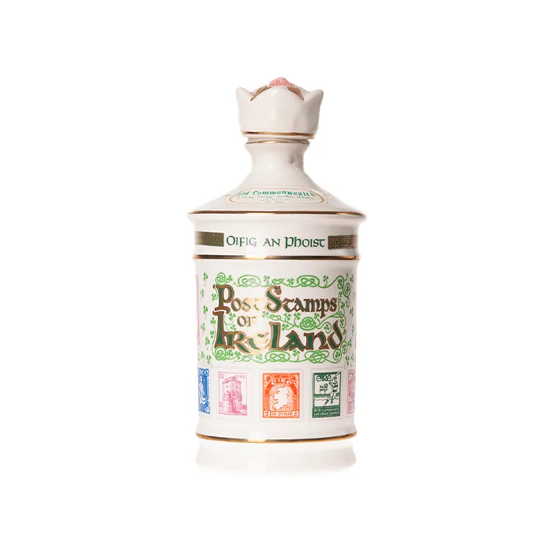Old Commonwealth Post Stamps from Ireland Vintage Decanter Bottle, 40% 75cl