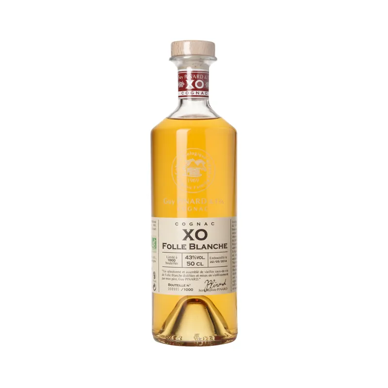 Guy Pinard  X.O. Folle Blanche Cognac, 43% 50cl
