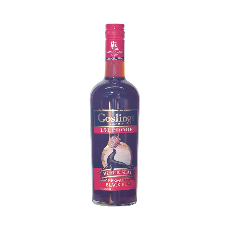 Gosling's Overproof Black Seal Dark Rum, 75.5% 70cl