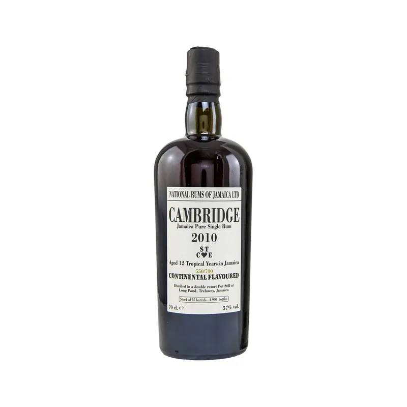 Cambridge Long Pond STCE 12 Year Old Continental Flavoured Rum, 57% 70cl