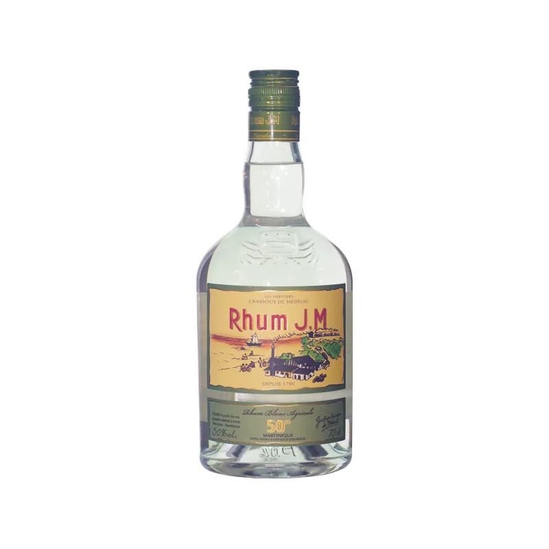 Rhum J.M  Blanc Rhum Agricole, 50% 70cl