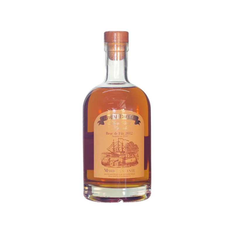 Bielle  VX 2012 Marie Galante Brut De Fût 6 Ans Rhum Agricole, 54.6% 70cl