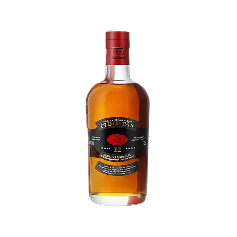 Cihuatan  Cinabrio Solera 12 Años Rum, 40% 70cl