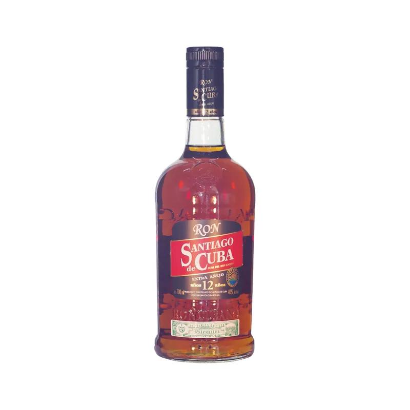 Santiago de Cuba  Extra Añejo 12 Años  Rum, 40% 70cl