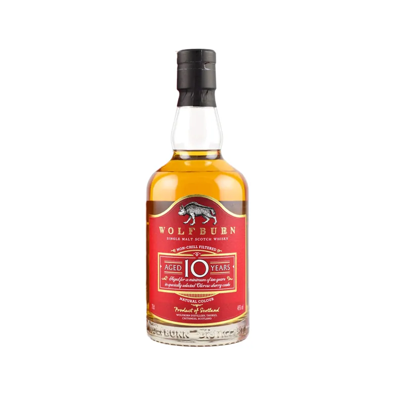 Wolfburn 10 Year Old Single Malt, 46% 70cl