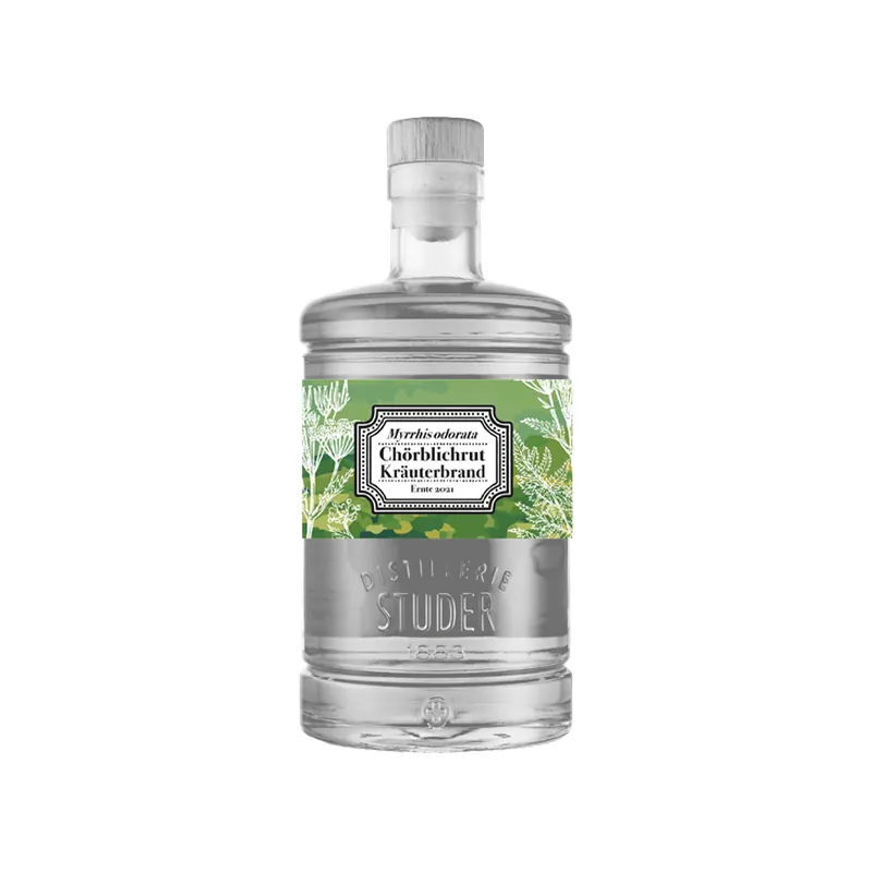 Studer Chörblichrut (Myrrhis odorata) Kräuterbrand , 44% 50cl