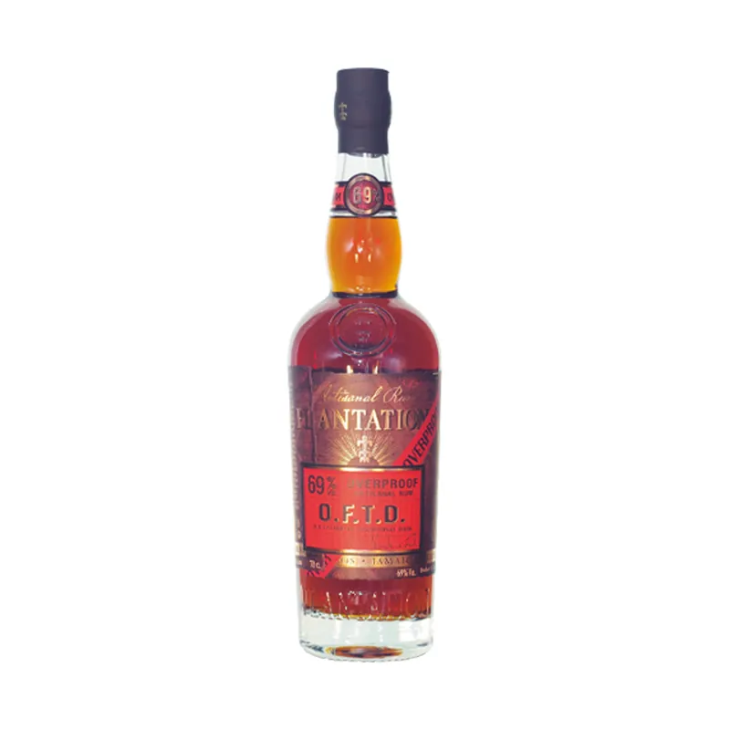 Plantation O.F.T.D.  Overproof Dark  Rum, 69% 70cl