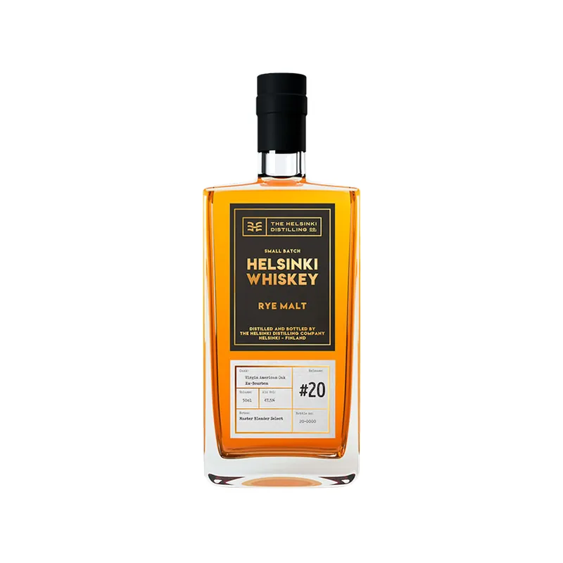 Helsinki  Rye Malt Whiskey Bourbon Cask Batch #20, 47.5% 50cl
