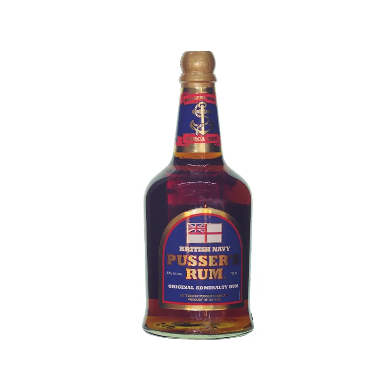 Pusser's  British Navy Blue Label Rum, 40% 70cl
