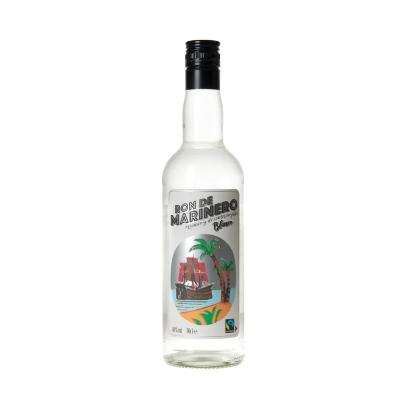 Ron de Marinero  Blanco Bio, Fairtrade Rum, 40% 70cl
