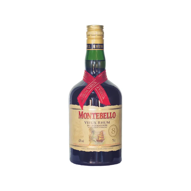 Montebello  8 Ans Rum, 42% 70cl