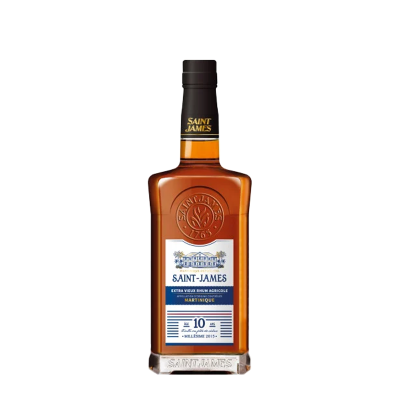 Saint James Âgé 10 ans Cuvée Transat Rhum Agricole, 42.5% 70cl