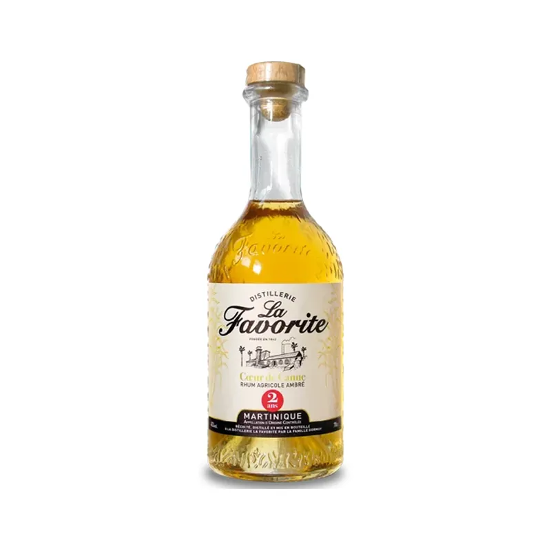 La Favorite  Coeur De Canne 2 Ans Rhum Agricole, 45% 70cl