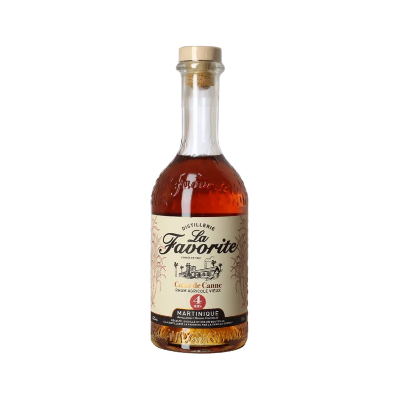 La Favorite  Coeur De Canne 4 ans Rhum Agricole, 45% 70cl
