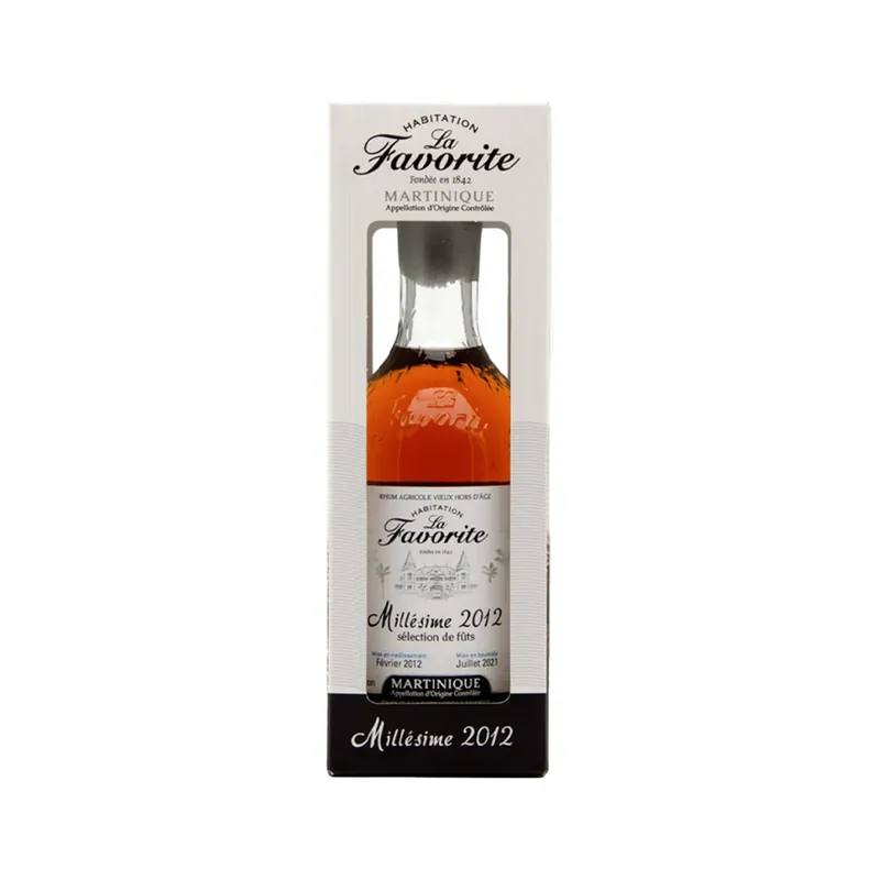 La Favorite  Millesime 2012 9 ans Rhum Agricole, 49.3% 70cl