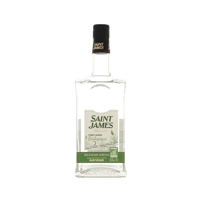 Saint James   Rhum Blanc Agricole Bio Rhum Agricole, 56.5% 70cl