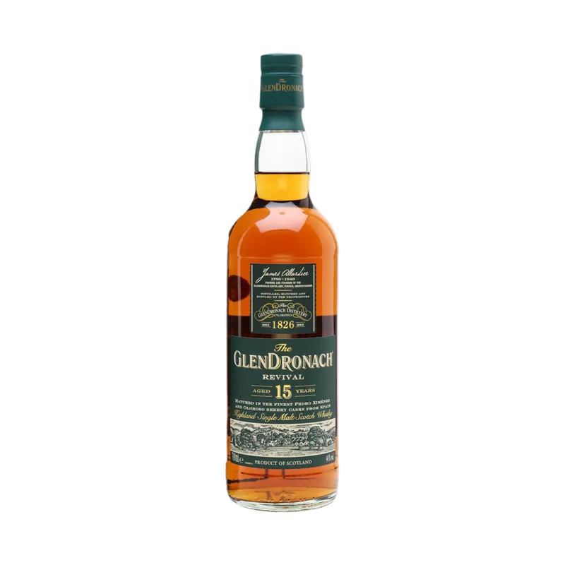 Glendronach   Revival 15 Year Old Single Malt, 46% 70cl