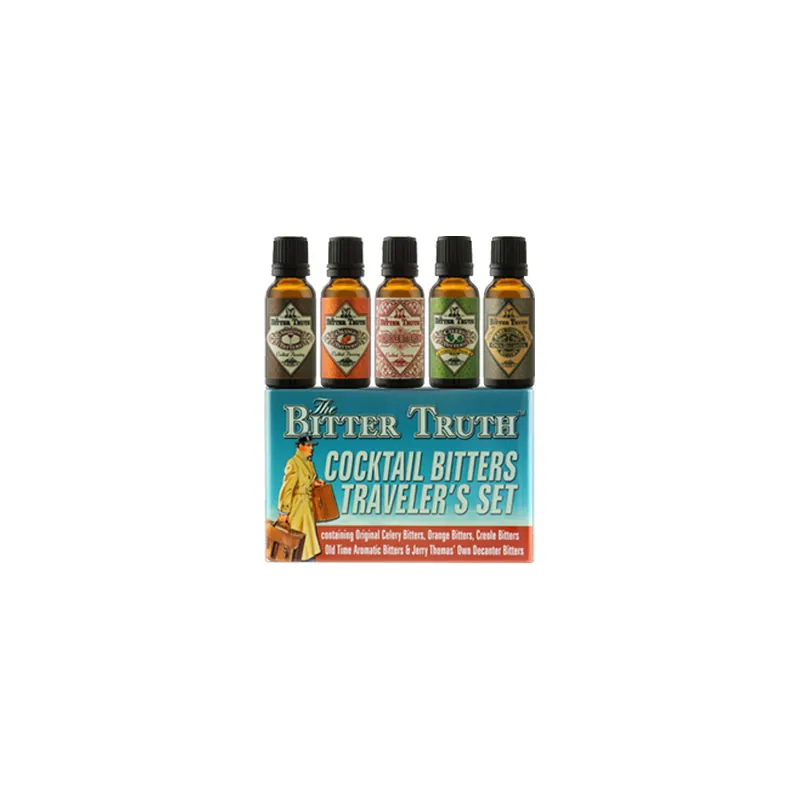 The Bitter Truth  Travelers' Set Cocktailbitter, 38.2% 10cl