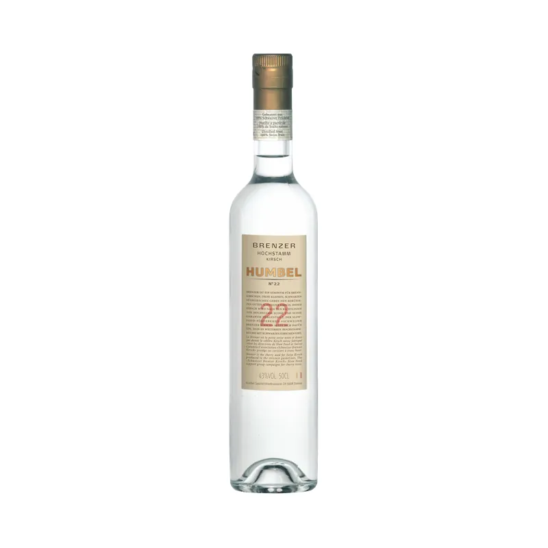 Humbel Brenzer Kirsch Nr. 22  SGA + Hochstamm, 43% 50cl