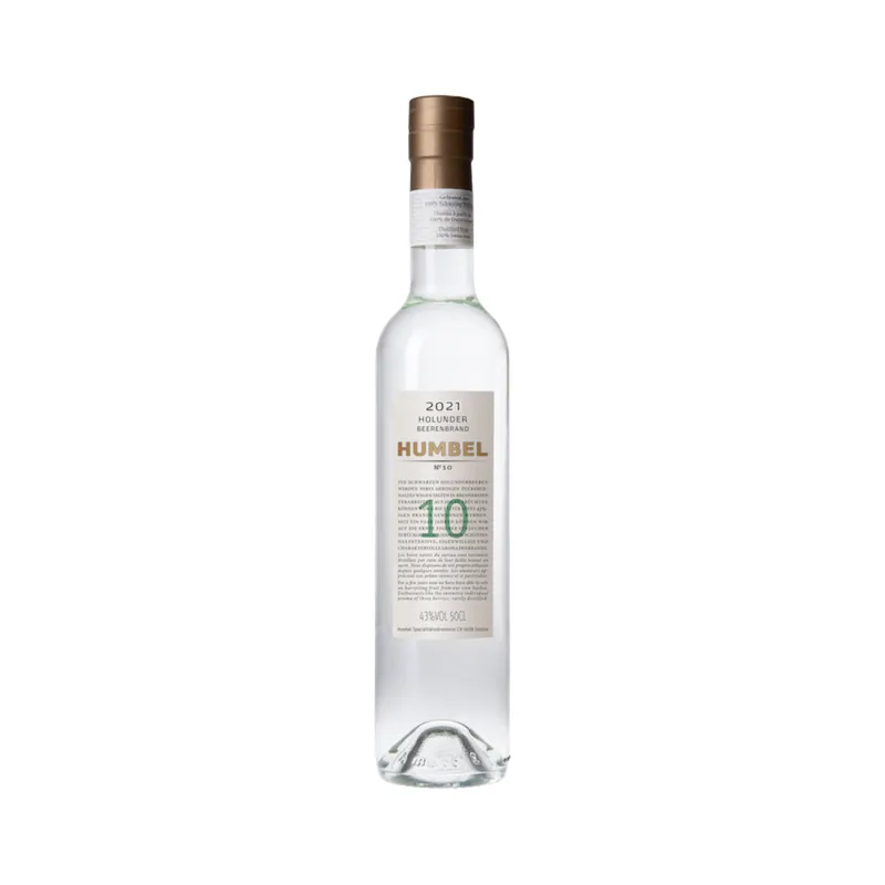 Humbel Nr. 10 Holunder Beerenbrand 2021 Bio Knospe, 43% 50cl