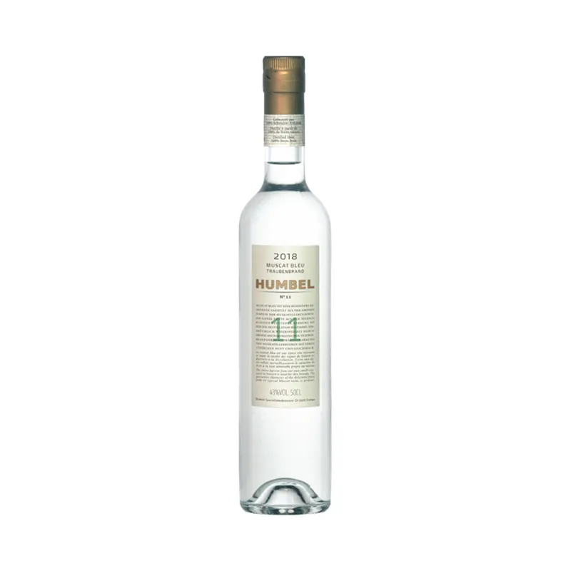 Humbel Nr. 11 Muscat Bleu Traubenbrand  Bio Knospe, 43% 50cl