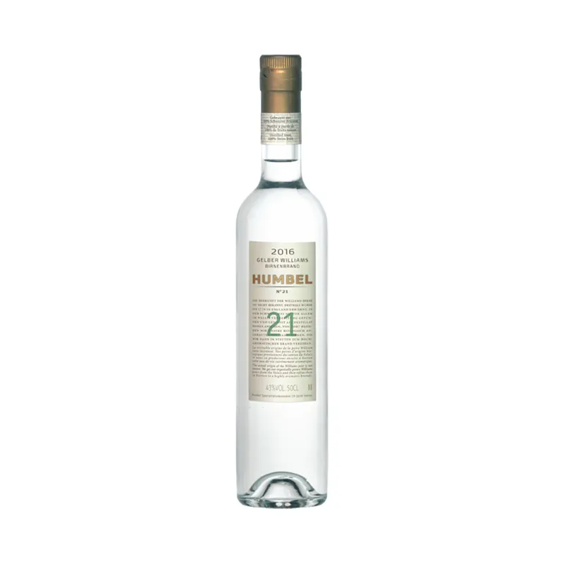 Humbel Gelber Williams Nr. 21  Bio Knospe, 43% 50cl