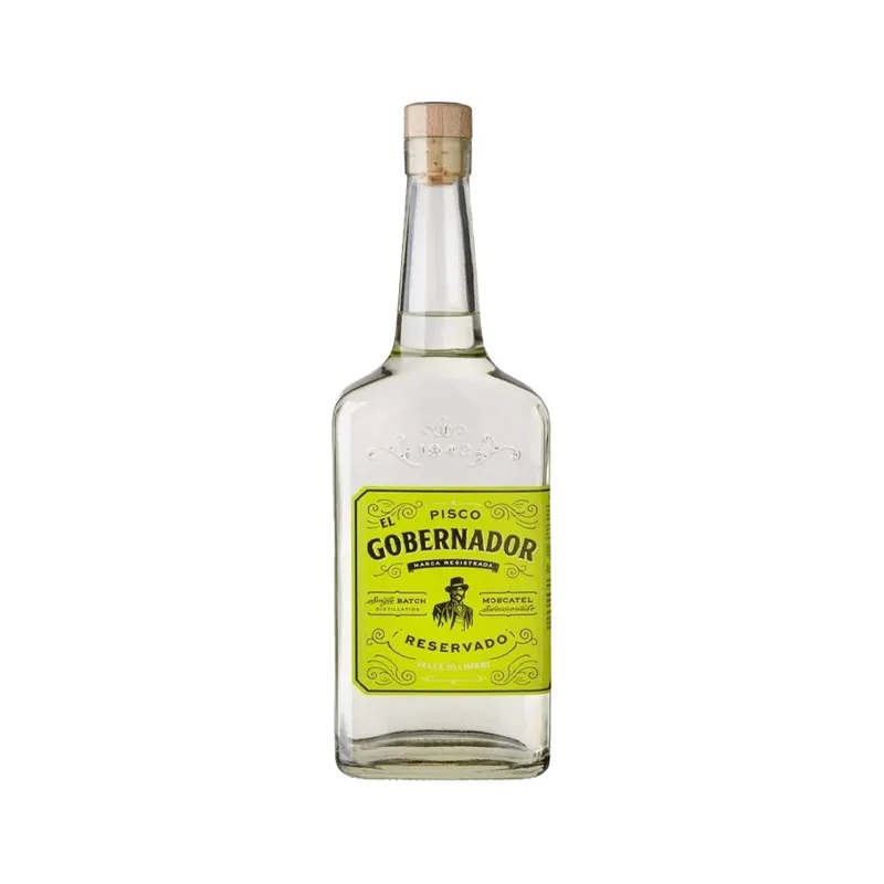 El Gobernador Pisco Chileno Moscatel Reservado, 40% 70cl