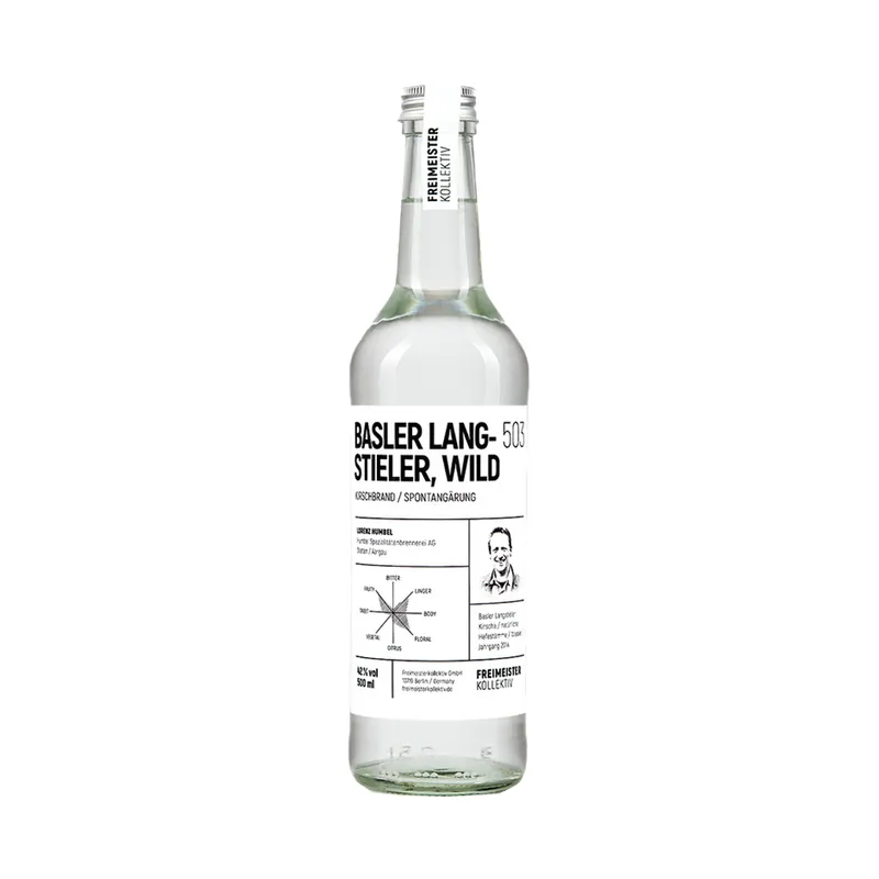 Freimeister Kollektiv Basler Langstieler 503 Kirsch Lorenz Humbel, 43% 50cl